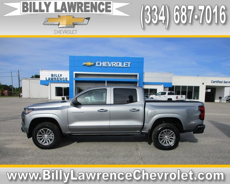 2026 Chevrolet Colorado LT in Sterling Gray Metallic — front three-quarter view