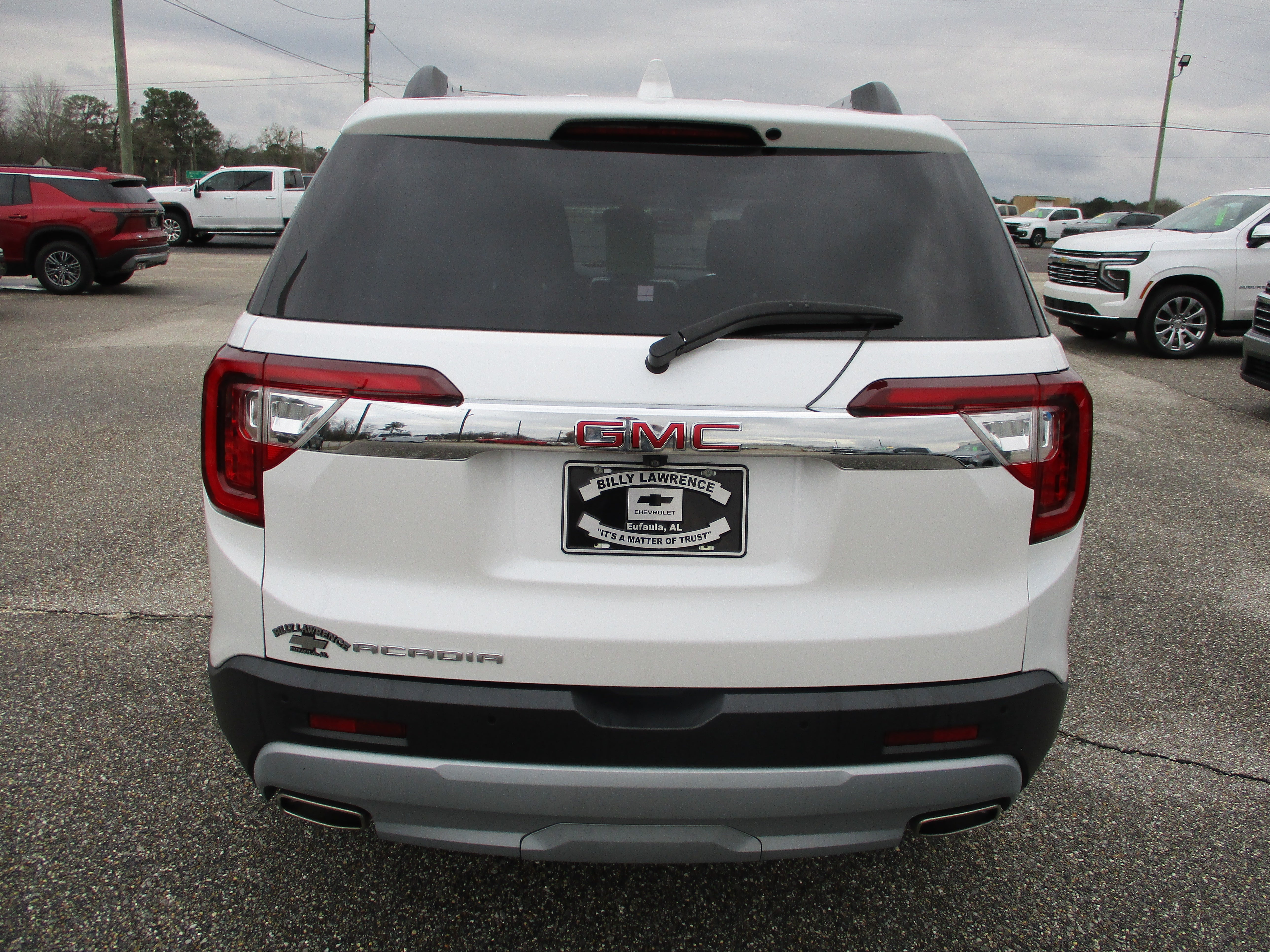 2023 GMC Acadia — rear three-quarter view
