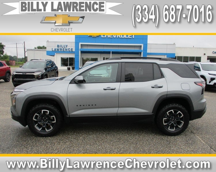 2025 Chevrolet Equinox ACTIV in Sterling Gray Metallic — front three-quarter view